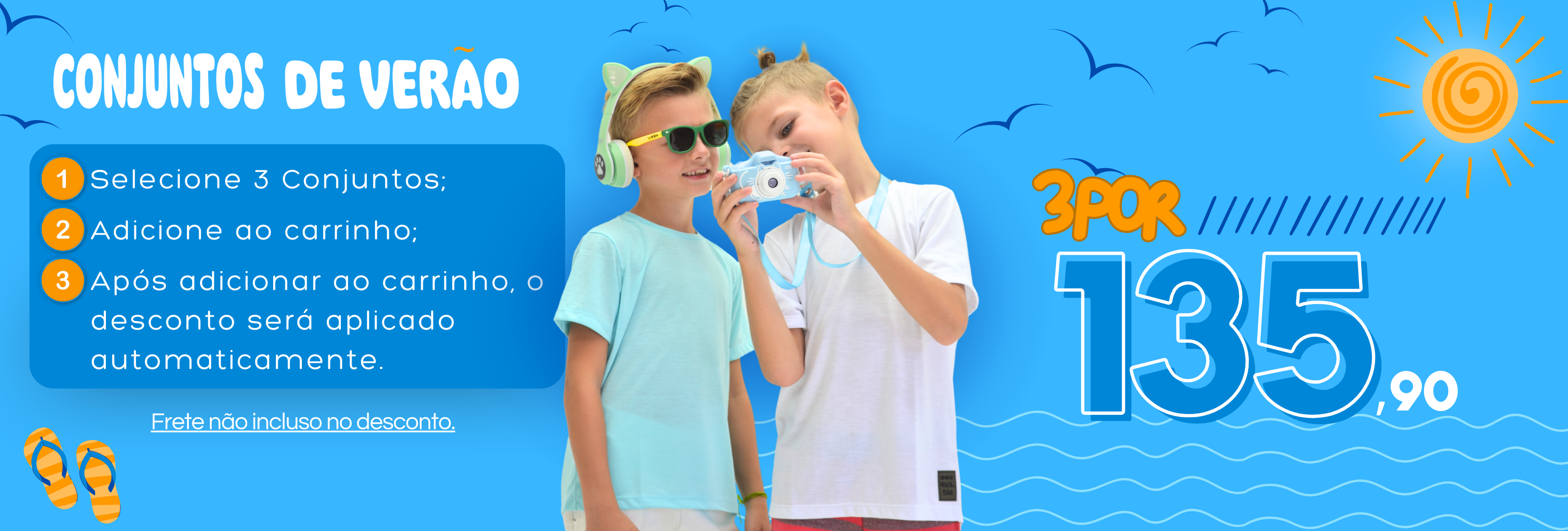 Banner Menu Conjuntos/Conjuntos Promo Verão